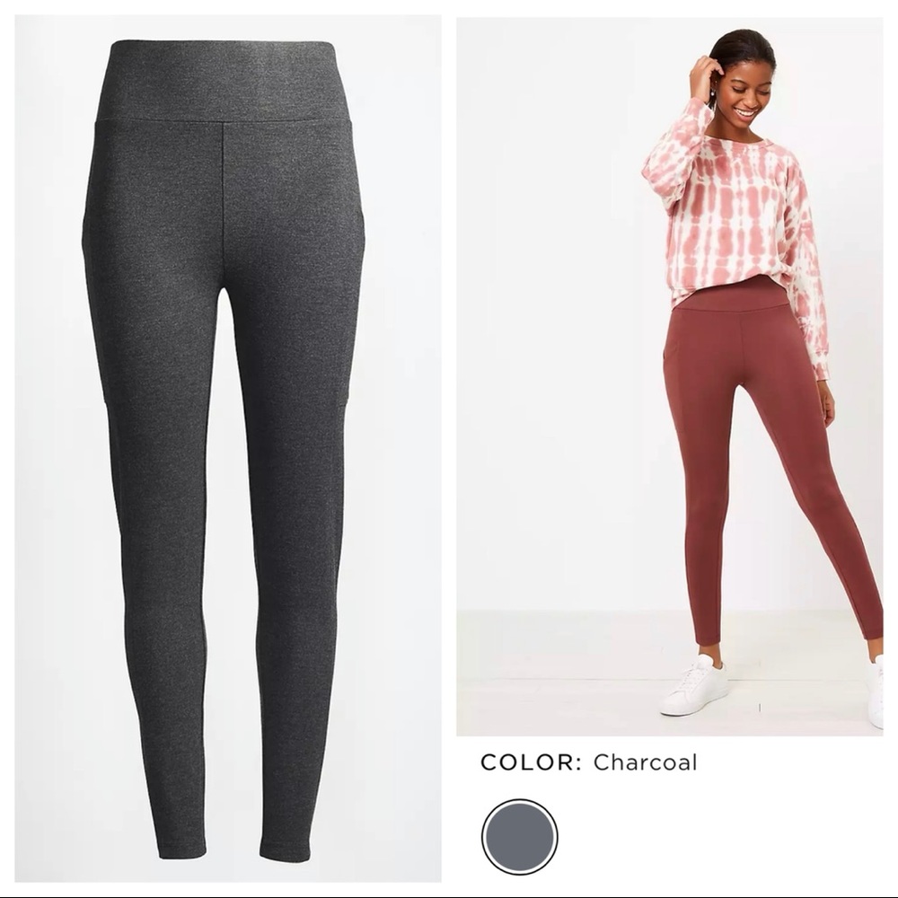 Lou & Grey Pocket Ponte Leggings SZ XS